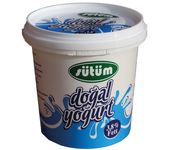 Sütüm Doğal Yoğurt %3,8 Yağlı 1000 g