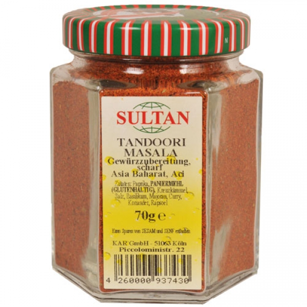 Tandoori Masala Scharf 70 g