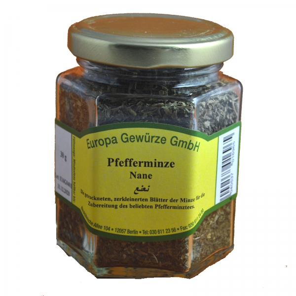 Europa Gewürze Pfefferminze 30 g