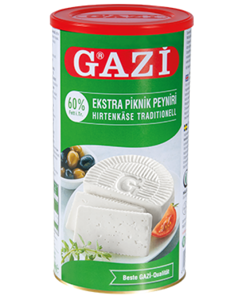 Gazi Käse %60 Fett 800 g (Beyaz Peynir %60 Yağlı)